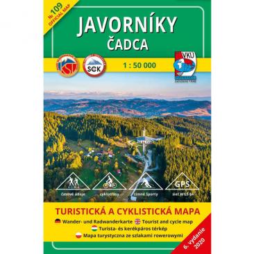 mapa Javorníky - Čadca 1:50 000