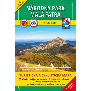 mapa Národní Park Malá Fatra 1:25 000