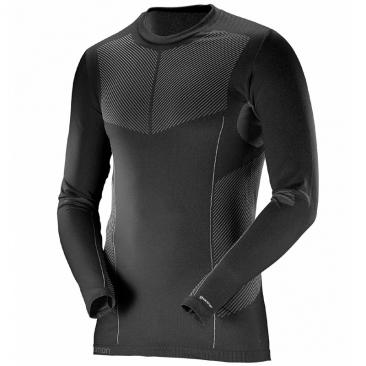 SALOMON Primo Warm Seamless Tee M Black