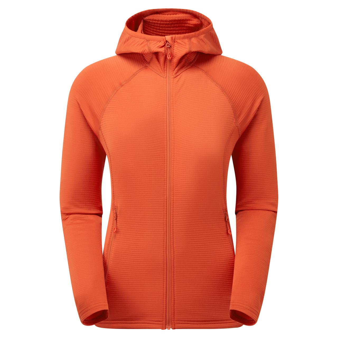 mikina Montane W Protium Lite Hoodie saffron red