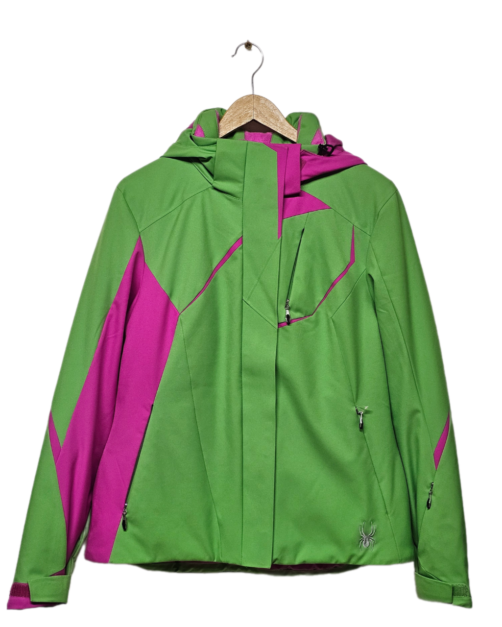 bunda SPYDER Prevail green/pink